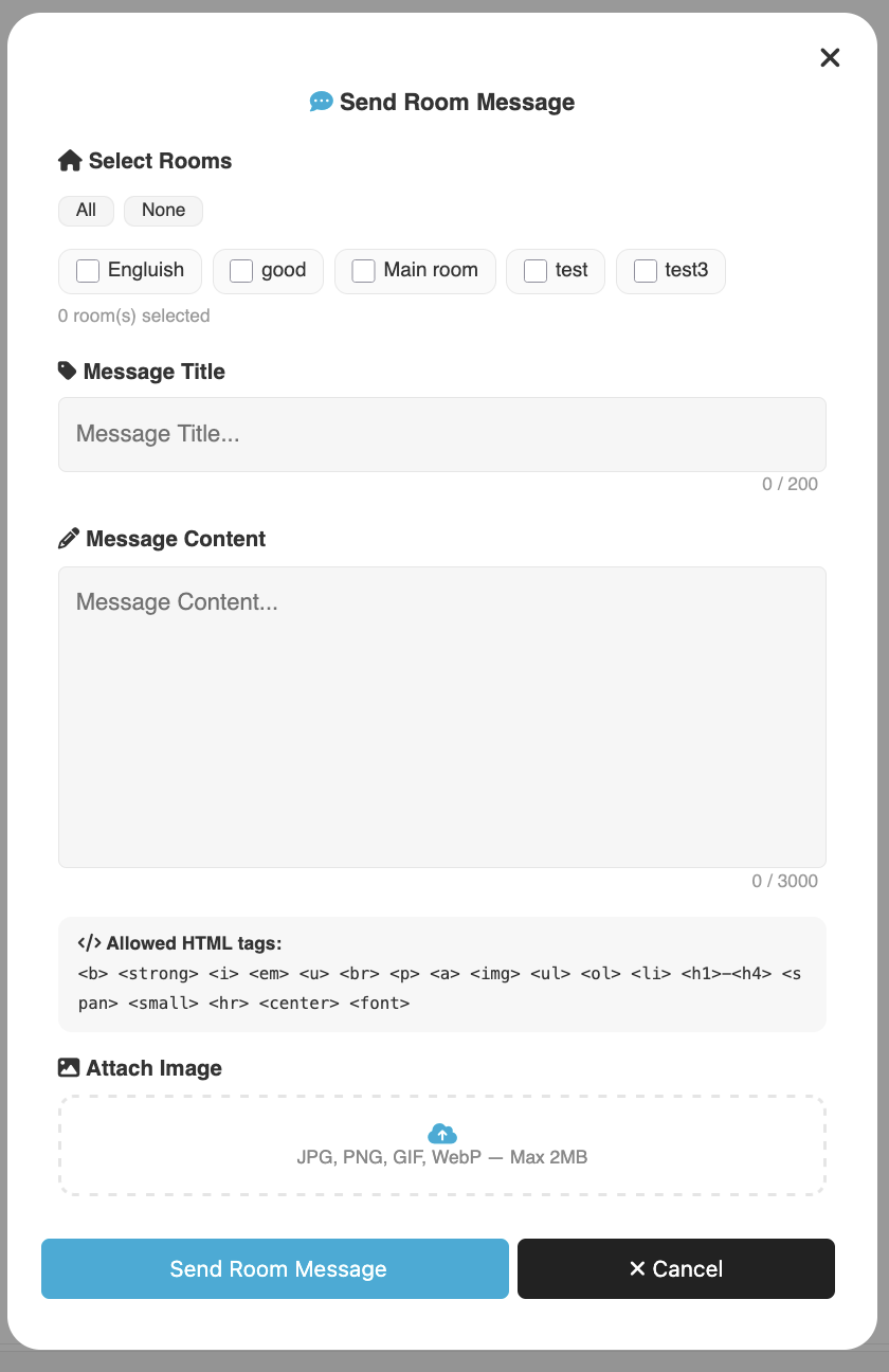 iroom_message