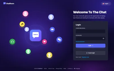 Oribit login page